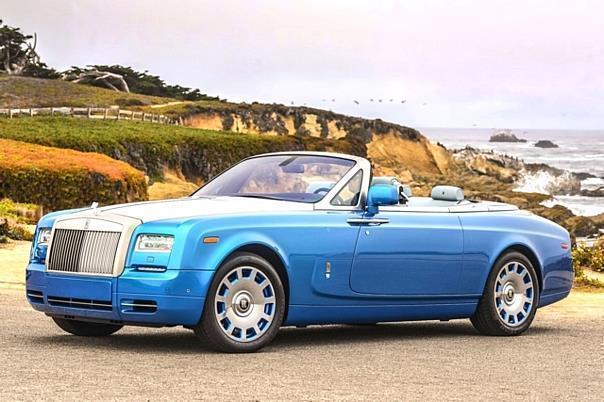 Rolls-Royce Phantom Drophead Coupé Waterspeed Collection auf der Concours DElégance Pebble Beach. Foto: Rolls Royce/ dpp-AutoReporter